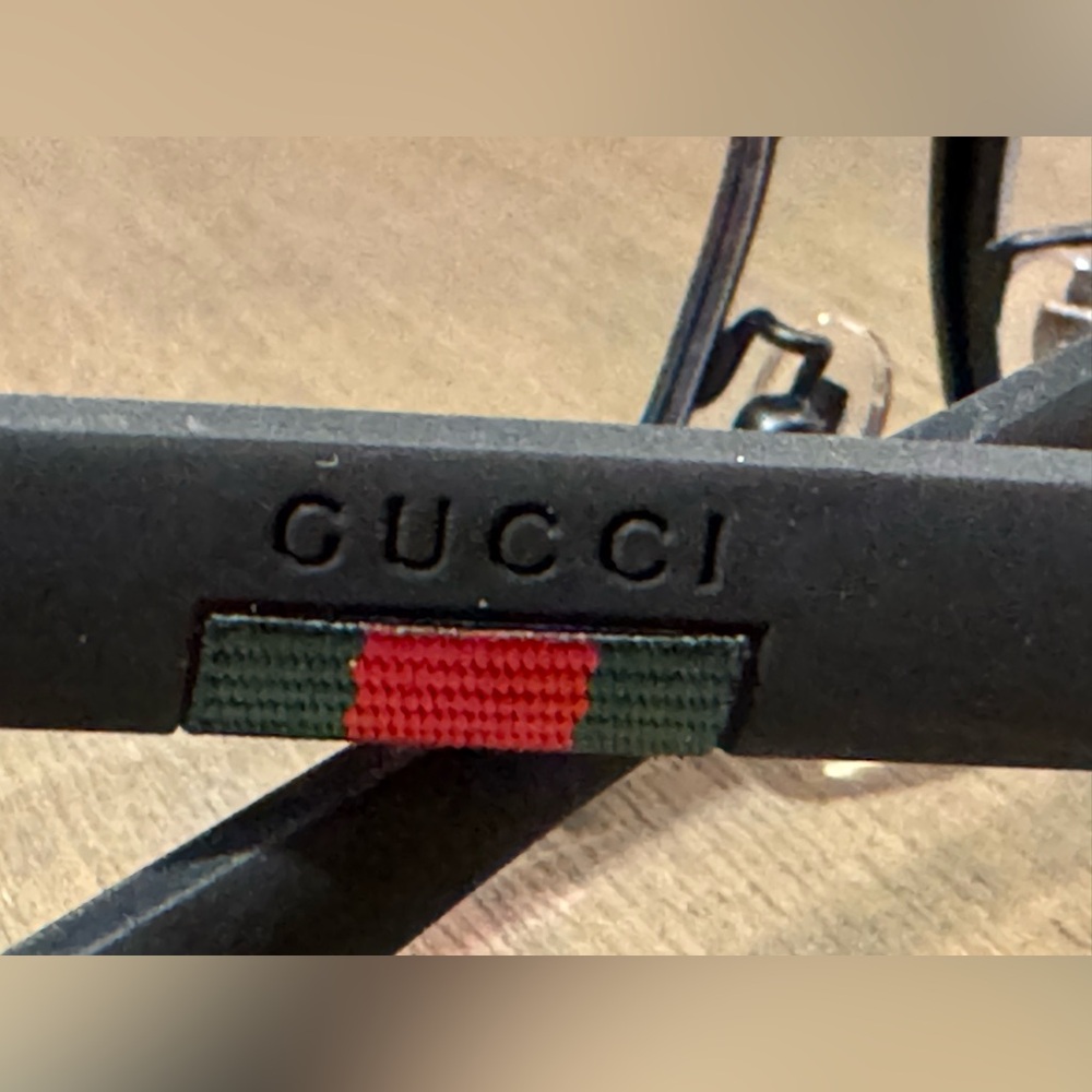 Gucci Men Urban GG00130 Black Prescription Eyeglasses with Case and Cloth. - Picture 15 of 16